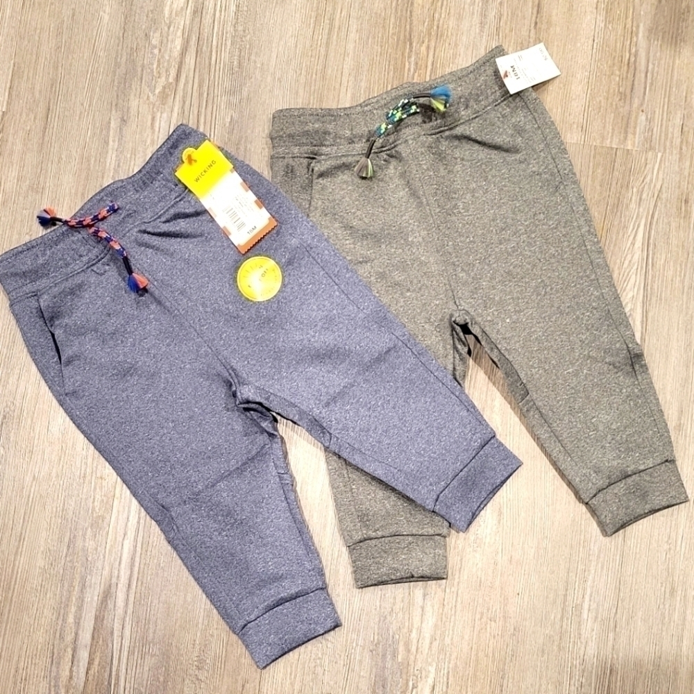 18 months | 2 Pair Navy/Charcoal Boys Joggers